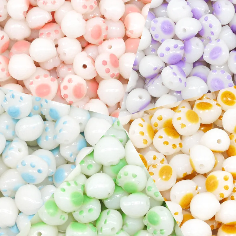 20Pcs 11mm Kawaii Cat Paws Acrylic Beads Cartoon Claw Spacer Beads For Jewelry Making Bracelet Necklace Handmade Craft Accessory
20Pcs 11mm Kawaii Cat Paws Acrylic Beads Cartoon Claw Spacer Beads For Jewelry Making Bracelet Necklace Handmade Craft Accessory