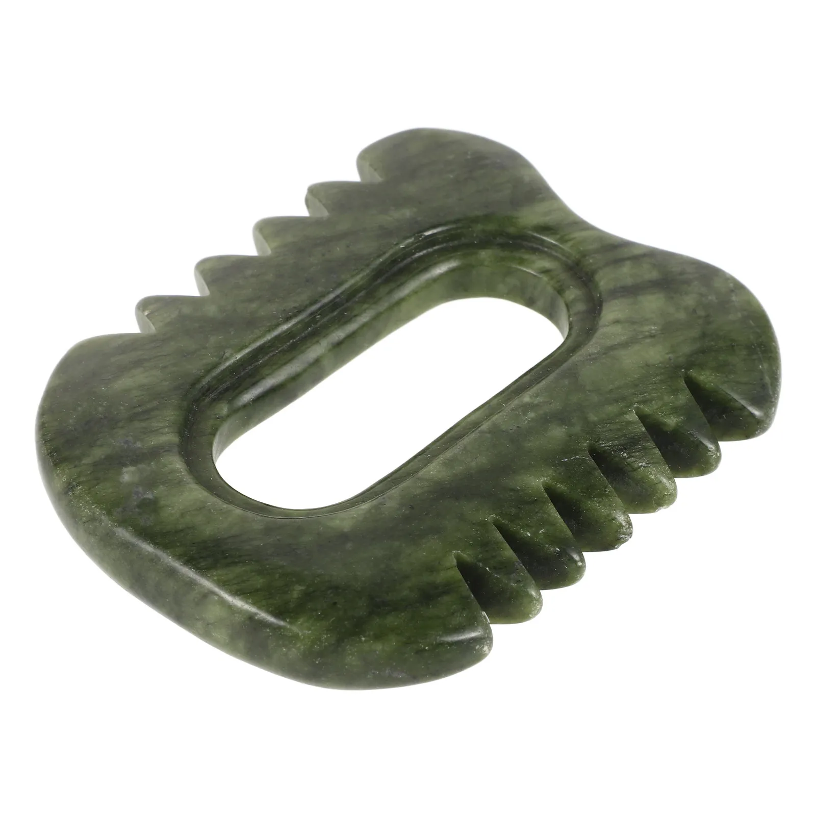 Jade Stone Scalp Massaging Comb Dual Function Gua Sha Massage Tool for Hair Scalp Neck Shoulders Body Relaxation Healthy Silky
Jade Stone Scalp Massaging Comb Dual Function Gua Sha Massage Tool for Hair Scalp Neck Shoulders Body Relaxation Healthy Silky