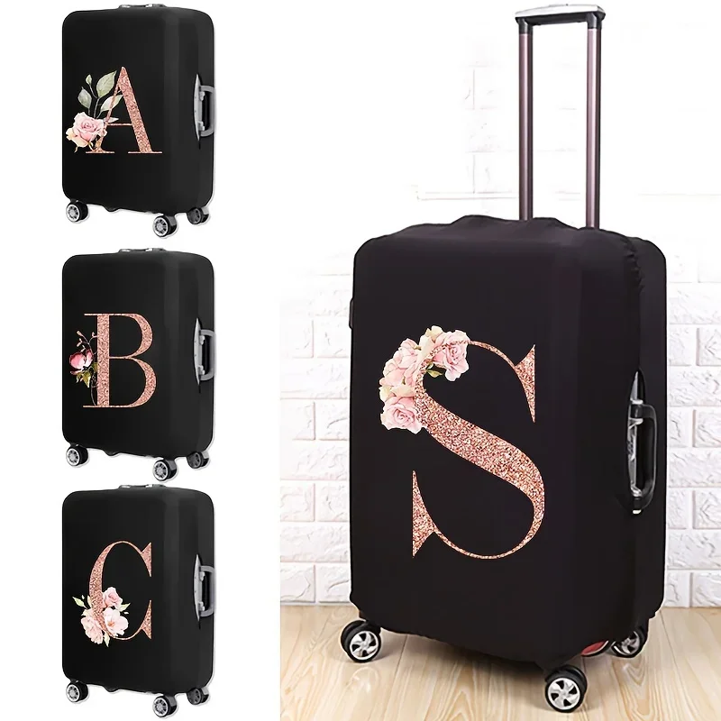 Rose Gold Letter Luggage Case Suitcase Protective Cover Travel Accessories Elastic Luggage Dust Cover Apply To 18-32 Suitcase
Rose Gold Letter Luggage Case Suitcase Protective Cover Travel Accessories Elastic Luggage Dust Cover Apply To 18-32 Suitcase