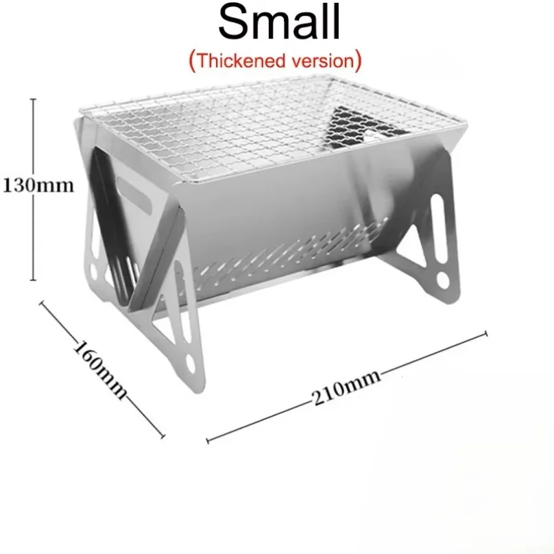 Portable Folding Barbecue Grill Heating Stoves Multifunction Camping BBQ Grill Rack Net Firewood Stove Stainless steel BBQ Grill
Portable Folding Barbecue Grill Heating Stoves Multifunction Camping BBQ Grill Rack Net Firewood Stove Stainless steel BBQ Grill