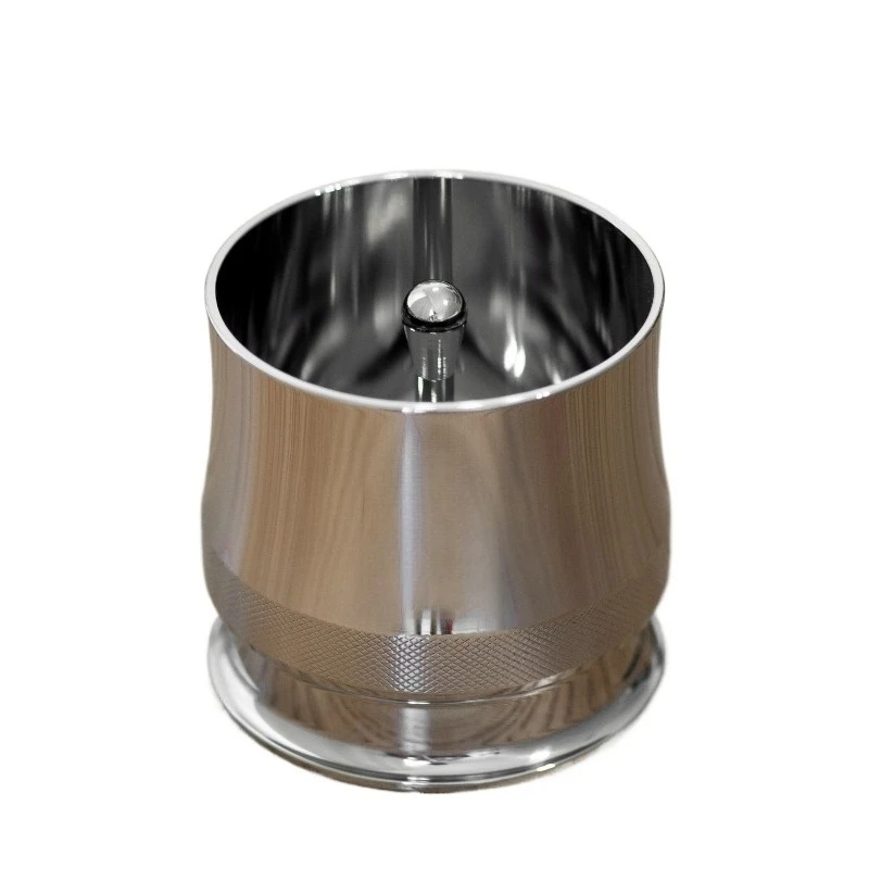 Suitable for 9Barista powder cup, stainless steel mirror polishing, coffee machine powder drop 53mm diameter
Suitable for 9Barista powder cup, stainless steel mirror polishing, coffee machine powder drop 53mm diameter