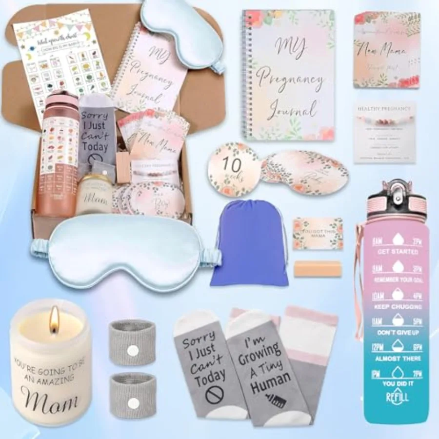 1st Trimester Pregnancy Gift Box for Expecting and First Time Moms, Gift Basket For Pregnant Women, Pregnant Mom Box, Frist Tri
1st Trimester Pregnancy Gift Box for Expecting and First Time Moms, Gift Basket For Pregnant Women, Pregnant Mom Box, Frist Tri