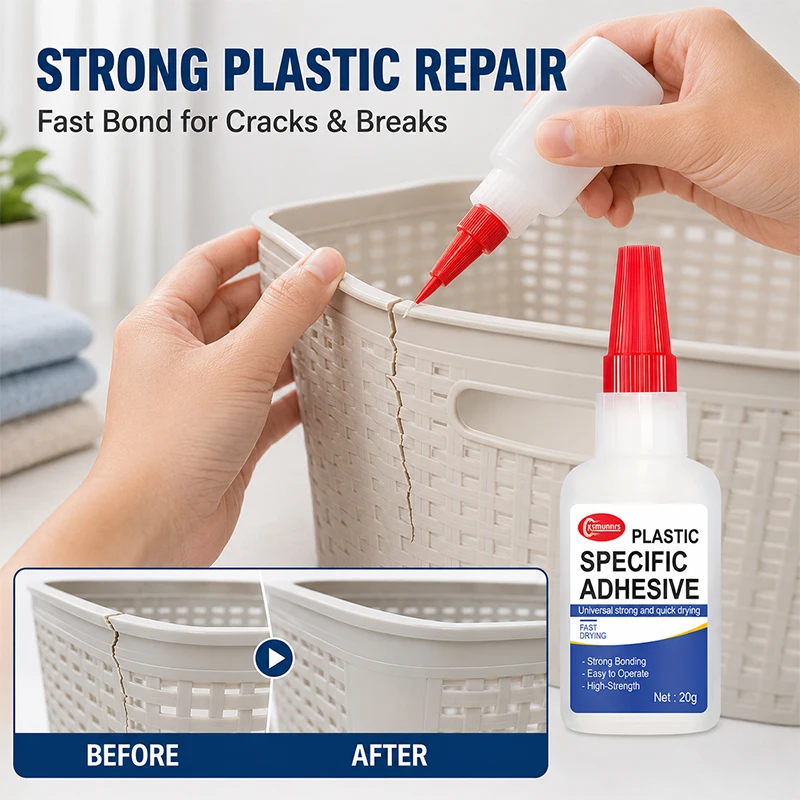 Super Strong Plastic Repair Adhesive, Clear Quick-Drying Glue for Model Assembly, Plastic Parts Repair and DIY Projects
Super Strong Plastic Repair Adhesive, Clear Quick-Drying Glue for Model Assembly, Plastic Parts Repair and DIY Projects