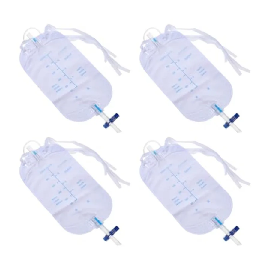 Disposable Legging-Style 4 Pack 500Ml Nursing Urinary Pouches for Incontinence and Mobility Impairments with Sterile Packaging
Disposable Legging-Style 4 Pack 500Ml Nursing Urinary Pouches for Incontinence and Mobility Impairments with Sterile Packaging