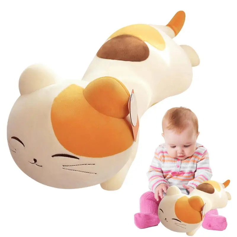 Stuffed Animal Cat Soft Kitten Body Pillow Cute Lying Cat Plush Long Body Pillow Cuddle Cartoon Kitten Decoration Soft Doll For
Stuffed Animal Cat Soft Kitten Body Pillow Cute Lying Cat Plush Long Body Pillow Cuddle Cartoon Kitten Decoration Soft Doll For