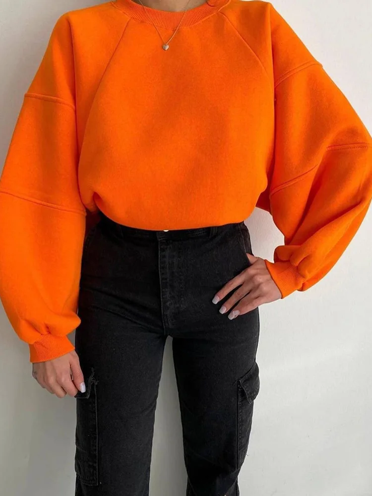 Women Autumn Winter Solid Loungewear Hoodies Long Sleeve Casual O-Neck Patchwork Loose Ladies Pullovers Streetwear Dropshipping
Women Autumn Winter Solid Loungewear Hoodies Long Sleeve Casual O-Neck Patchwork Loose Ladies Pullovers Streetwear Dropshipping