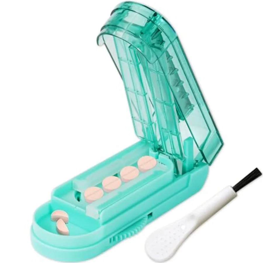 Pill Cutter plitter for mall and Ti Pill. Adjutable Pill plitter Accurately Cu Multiple Pill at Once. harp Blade with afety Gua
Pill Cutter plitter for mall and Ti Pill. Adjutable Pill plitter Accurately Cu Multiple Pill at Once. harp Blade with afety Gua