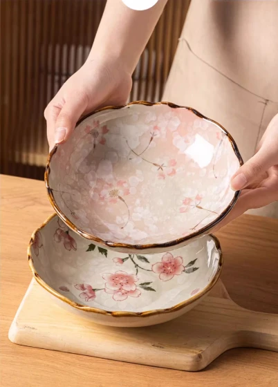 Underglaze color snow cherry Japanese plate dish household 2025 new ceramic tableware fruit plate tableware
Underglaze color snow cherry Japanese plate dish household 2025 new ceramic tableware fruit plate tableware