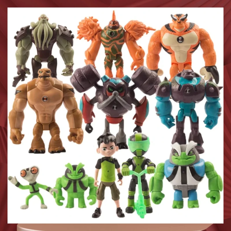 Hot Cartoon 8/11 Pcs Ben 10 3-12 Figure Ben Tennyson Ben Four Arms Grey Matter Heatblast Model Ornaments Anime Figures Doll Gifs
Hot Cartoon 8/11 Pcs Ben 10 3-12 Figure Ben Tennyson Ben Four Arms Grey Matter Heatblast Model Ornaments Anime Figures Doll Gifs