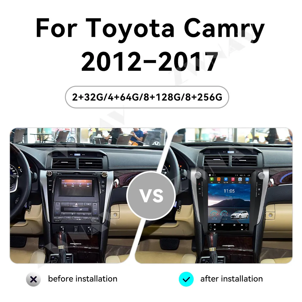 Touch Screen Car Radio For Toyota Camry 2012-2017 Android GPS Automotive Multimedia Auto Radio Stereo Receiver Head Unit
Touch Screen Car Radio For Toyota Camry 2012-2017 Android GPS Automotive Multimedia Auto Radio Stereo Receiver Head Unit