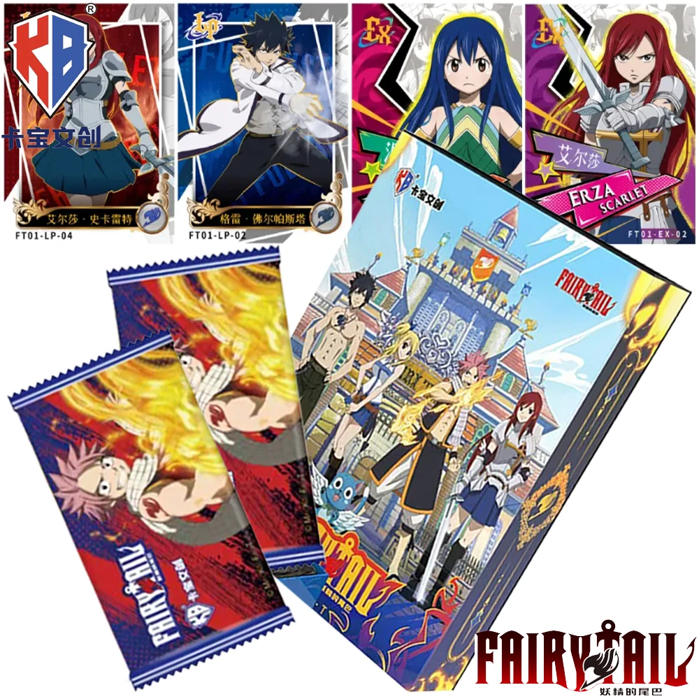 Official Kabao FAIRY TAIL Limited Collection Card Boy and Girl Hobbies Fantasy Anime Exquisite Design Card Peripheral Fun Toys
Official Kabao FAIRY TAIL Limited Collection Card Boy and Girl Hobbies Fantasy Anime Exquisite Design Card Peripheral Fun Toys