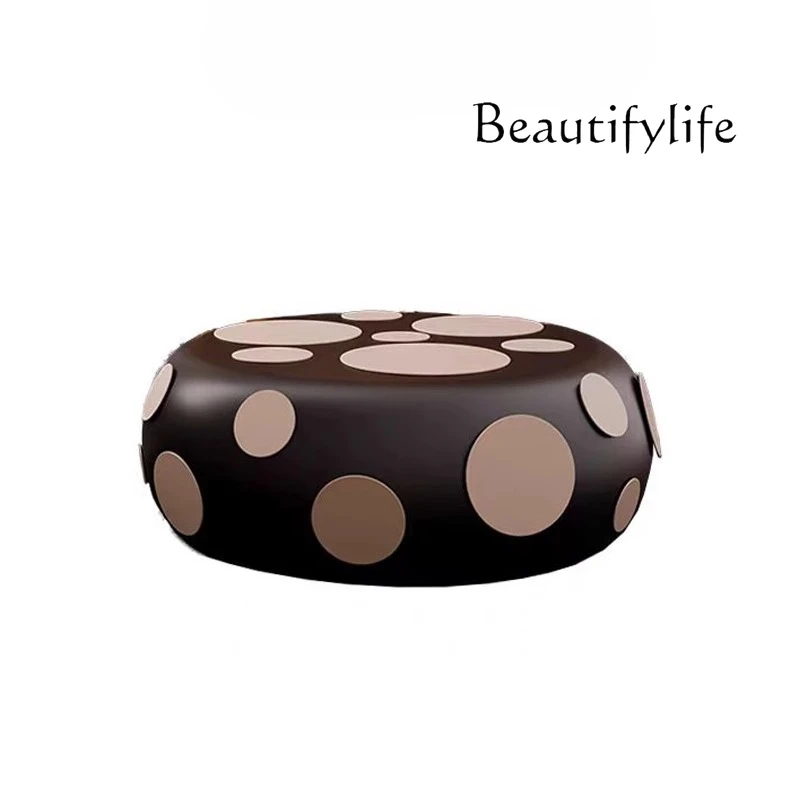 Italian light luxury creative fiberglass round coffee table modern minimalist low coffee table model room coffee table
Italian light luxury creative fiberglass round coffee table modern minimalist low coffee table model room coffee table