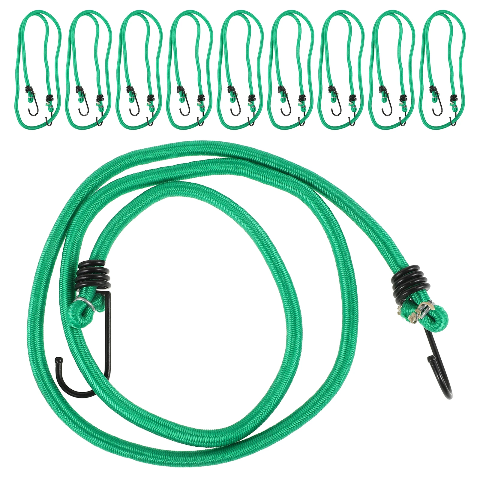 10pcs Bungee Cord Hook Portable Luggage Rope Outdoor Packing Strap Camping Accessories Elastic Clothesline Reusable Pack Belt
10pcs Bungee Cord Hook Portable Luggage Rope Outdoor Packing Strap Camping Accessories Elastic Clothesline Reusable Pack Belt