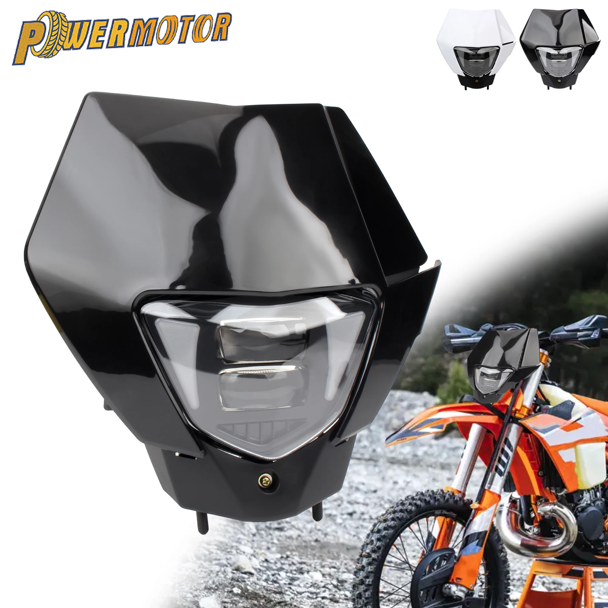 Enduro Motorcycle Headlight LED Headlamp Fairing for Husqvarna TC TE TX FC FE FX 125 to 501 FE250 FE350 FE450 DirtBike Modified
Enduro Motorcycle Headlight LED Headlamp Fairing for Husqvarna TC TE TX FC FE FX 125 to 501 FE250 FE350 FE450 DirtBike Modified