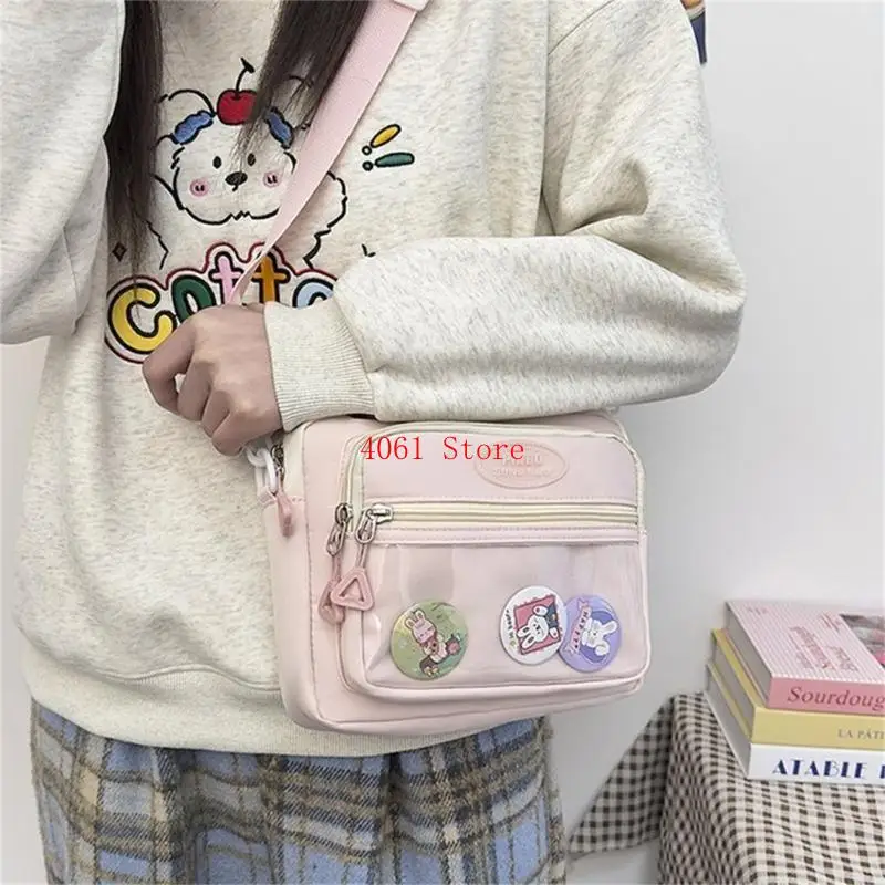 Unique Ita Bag With Functional Interior Nylon Crossbody Bags For Convenience
Unique Ita Bag With Functional Interior Nylon Crossbody Bags For Convenience