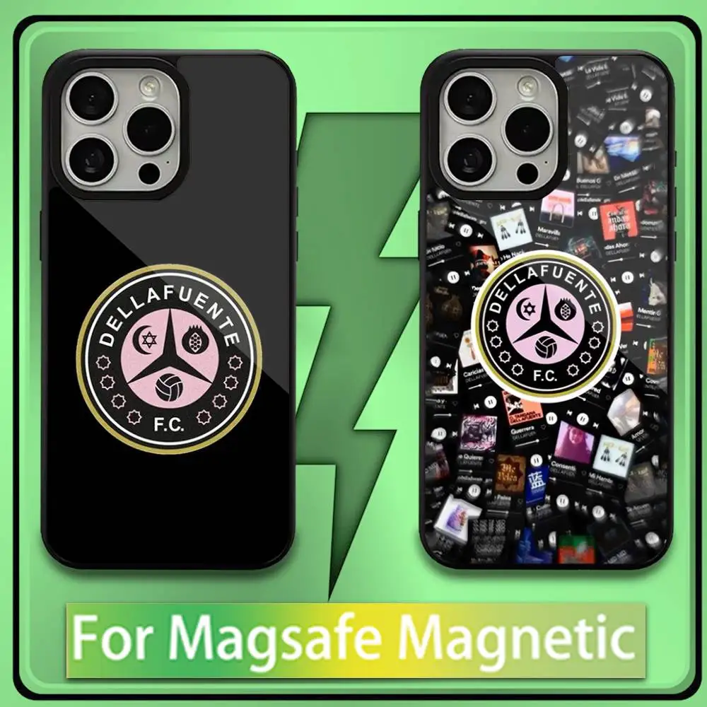 Singer Dellafuente FC Phone Case For iPhone 16,15,14,13,12,11,Plus,Pro,Max,Mini Soft Magesafe Magnetic Wireless Charge 
Singer Dellafuente FC Phone Case For iPhone 16,15,14,13,12,11,Plus,Pro,Max,Mini Soft Magesafe Magnetic Wireless Charge