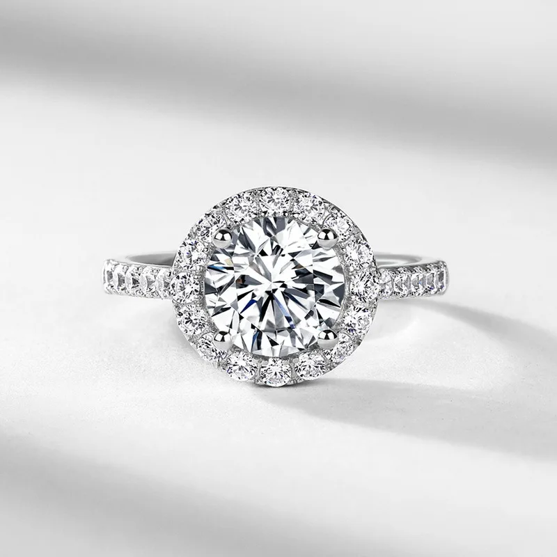 Magic Star Diamond Ring Round Package 18K Gold PT950 Platinum Silver Plated 7-Layer Gold Moissand Diamond Ring for Women
Magic Star Diamond Ring Round Package 18K Gold PT950 Platinum Silver Plated 7-Layer Gold Moissand Diamond Ring for Women