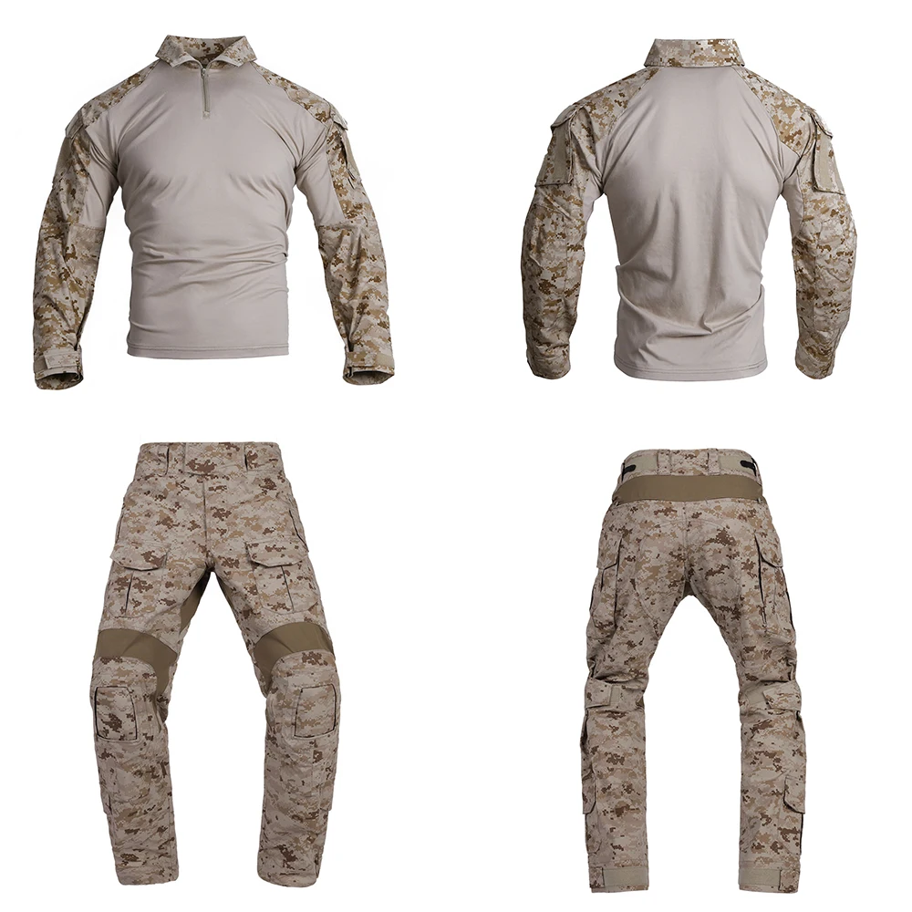 Emersongear G3 Combat Uniform Sets 2017 Mens Tactical Camouflage Suits Outdoor Hunting Shirt Pants Tops Duty Cargo Trouser AOR1
Emersongear G3 Combat Uniform Sets 2017 Mens Tactical Camouflage Suits Outdoor Hunting Shirt Pants Tops Duty Cargo Trouser AOR1