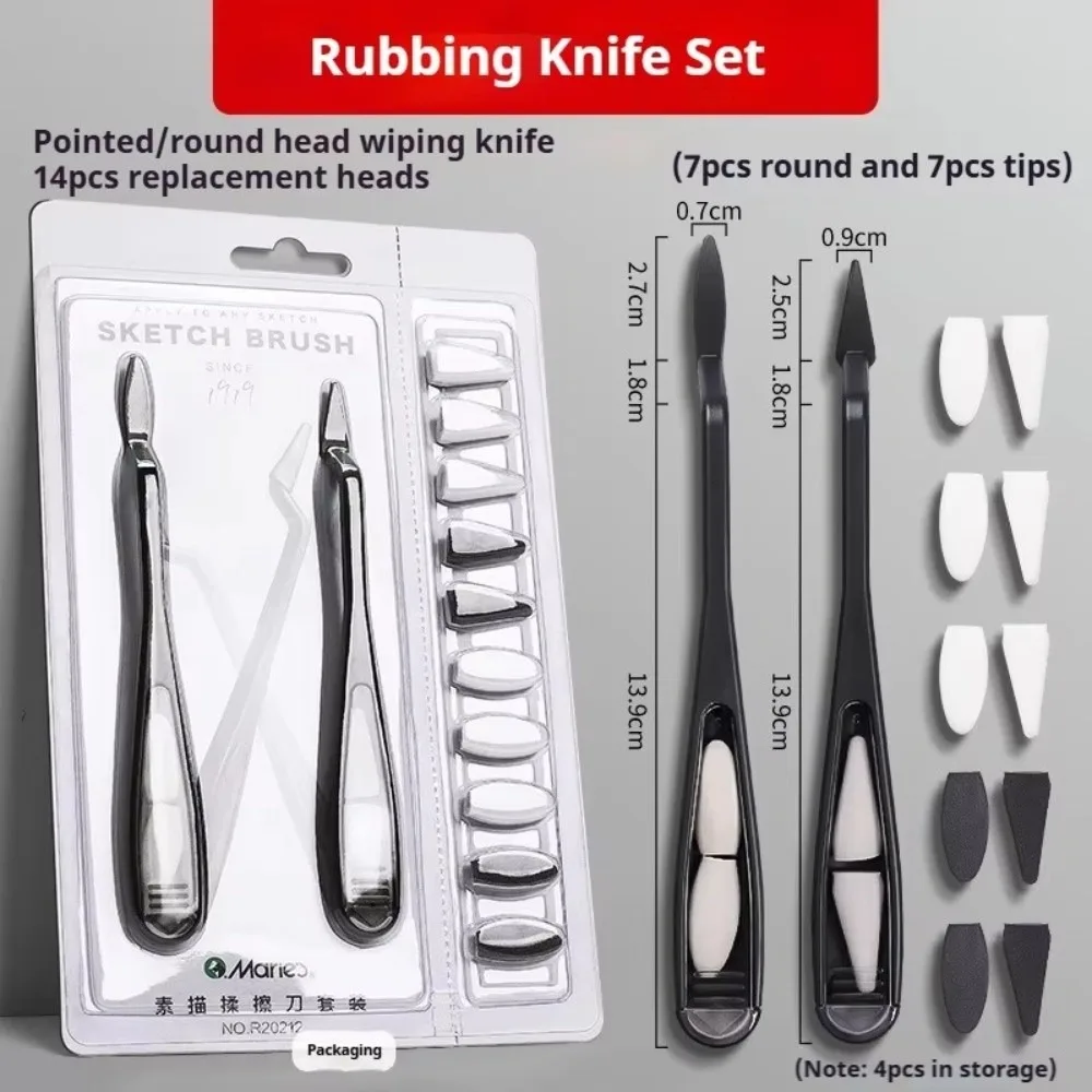 Artist Blending Sponge Pens Washable Versatile Pastel Stumps Art Foam Blenders Dual-Tip Watercolor Brush For Drawing Painting
Artist Blending Sponge Pens Washable Versatile Pastel Stumps Art Foam Blenders Dual-Tip Watercolor Brush For Drawing Painting