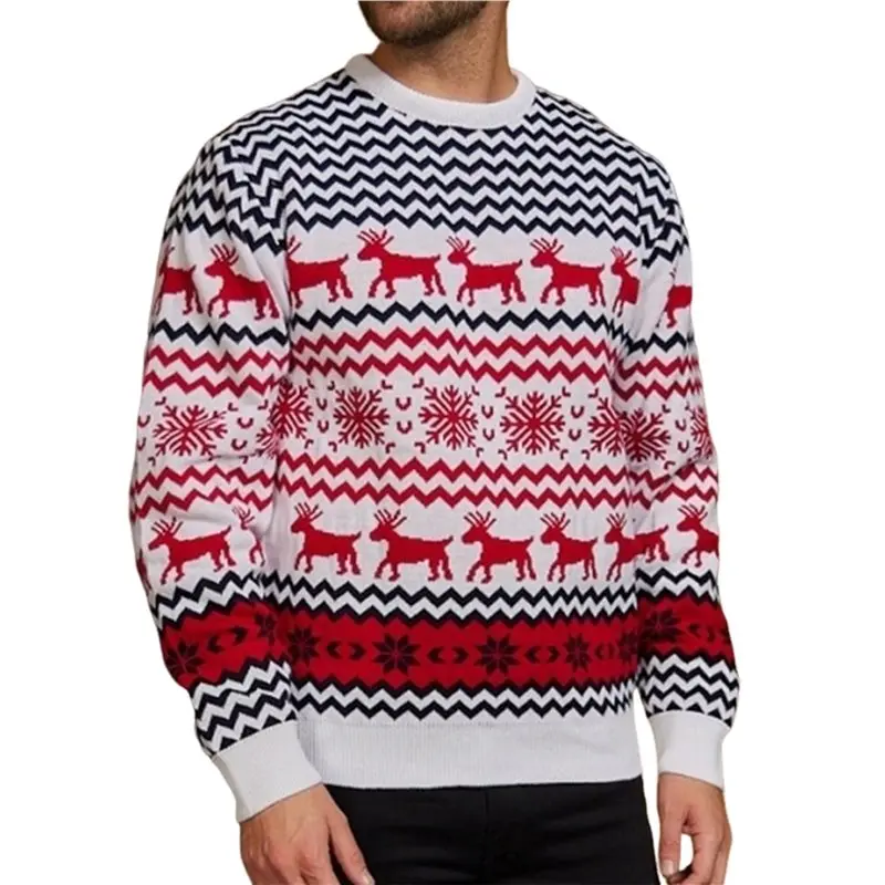 L68A Couples' Casual Christmas Sweater Raglan Sleeve Crew Neck Knitted Pullover Comfy Warm Fall Tops
L68A Couples' Casual Christmas Sweater Raglan Sleeve Crew Neck Knitted Pullover Comfy Warm Fall Tops