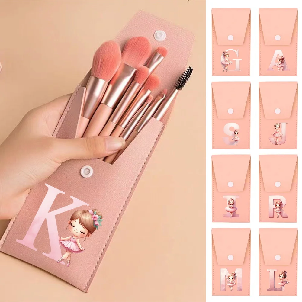 Portable Makeup Brushes Kit 8 Pieces Blush Eyeshadow Brushes Premium Synthetic Bristles For On-the-Go Ballerina Girl Pattern
Portable Makeup Brushes Kit 8 Pieces Blush Eyeshadow Brushes Premium Synthetic Bristles For On-the-Go Ballerina Girl Pattern