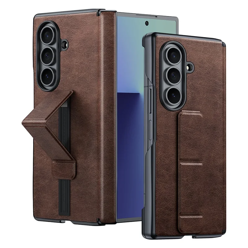 Wrist Strap For Samsung Galaxy Z Fold 7 Case Leather Double Hinge Protection Cover
Wrist Strap For Samsung Galaxy Z Fold 7 Case Leather Double Hinge Protection Cover