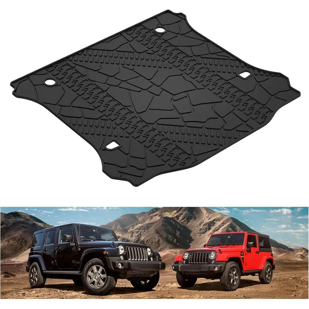 Mat for 2007-2018 Jeep Wrangler JK, OEM Replacement 82213184, Custom Fit All Weather Rear Cargo Liner, Heavy Duty TPE Tray Trunk
Mat for 2007-2018 Jeep Wrangler JK, OEM Replacement 82213184, Custom Fit All Weather Rear Cargo Liner, Heavy Duty TPE Tray Trunk
