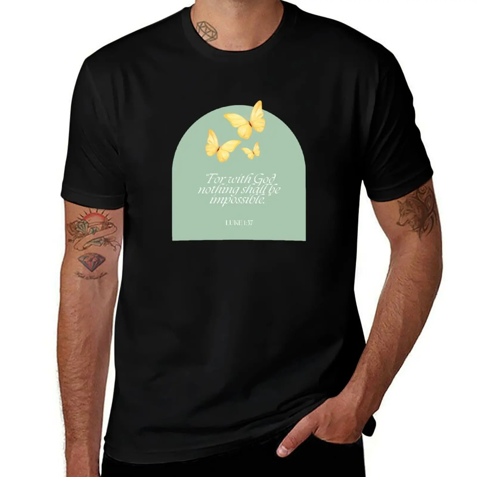 Yellow Butterfly Bible Verses - Philippians 4:13 T-Shirt for a boy summer shirt quick drying t shirts for men cotton
Yellow Butterfly Bible Verses - Philippians 4:13 T-Shirt for a boy summer shirt quick drying t shirts for men cotton