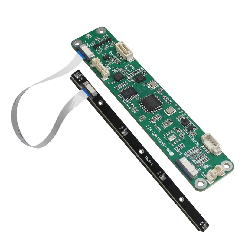 BAADE 4-матричный направленный микрофонный массив USB линейный 60-градусный звукосниматель с шумоподавлением и усилителем 3,5 мм
BAADE 4-матричный направленный микрофонный массив USB линейный 60-градусный звукосниматель с шумоподавлением и усилителем 3,5 мм