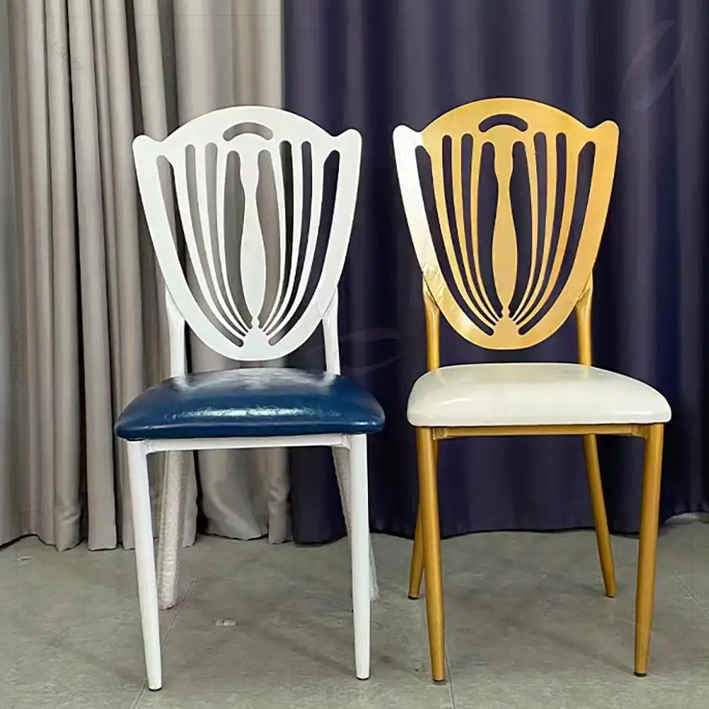 Wholesale Best-selling Metal Iron Spray Painted Golden Phoenix Hotel Wedding Chairs
Wholesale Best-selling Metal Iron Spray Painted Golden Phoenix Hotel Wedding Chairs
