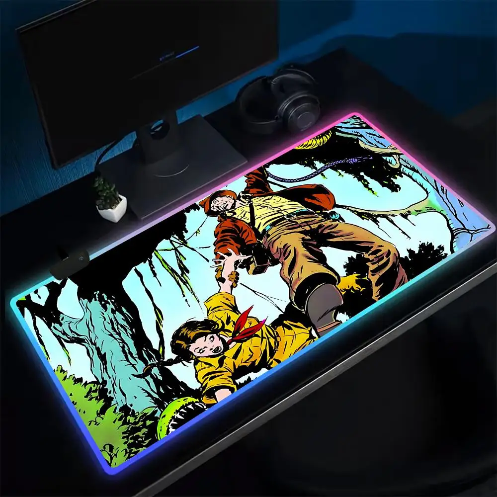 Коврик для мыши Indiana Jones, игровой коврик для мыши в стиле аниме, светодиодные настольные коврики с подсветкой, резиновые настольные коврики XXL RGB
Коврик для мыши Indiana Jones, игровой коврик для мыши в стиле аниме, светодиодные настольные коврики с подсветкой, резиновые настольные коврики XXL RGB
