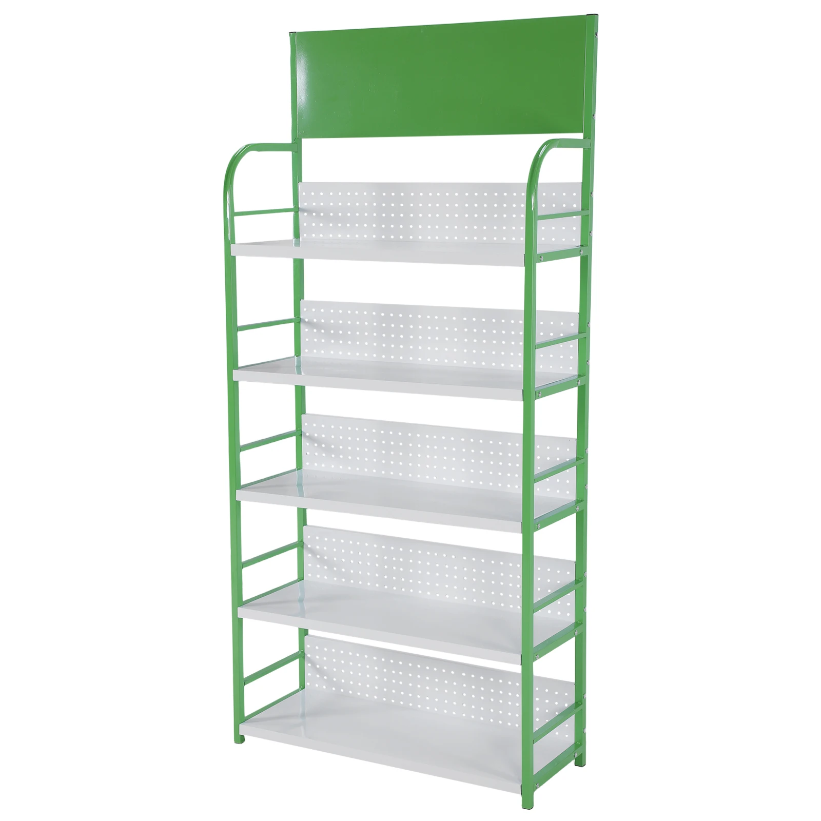 5 Tier Floor Standing Snack Candy Rack Display with Signboard Oil Display Rack for Kitchen Office and Convenience Store
5 Tier Floor Standing Snack Candy Rack Display with Signboard Oil Display Rack for Kitchen Office and Convenience Store