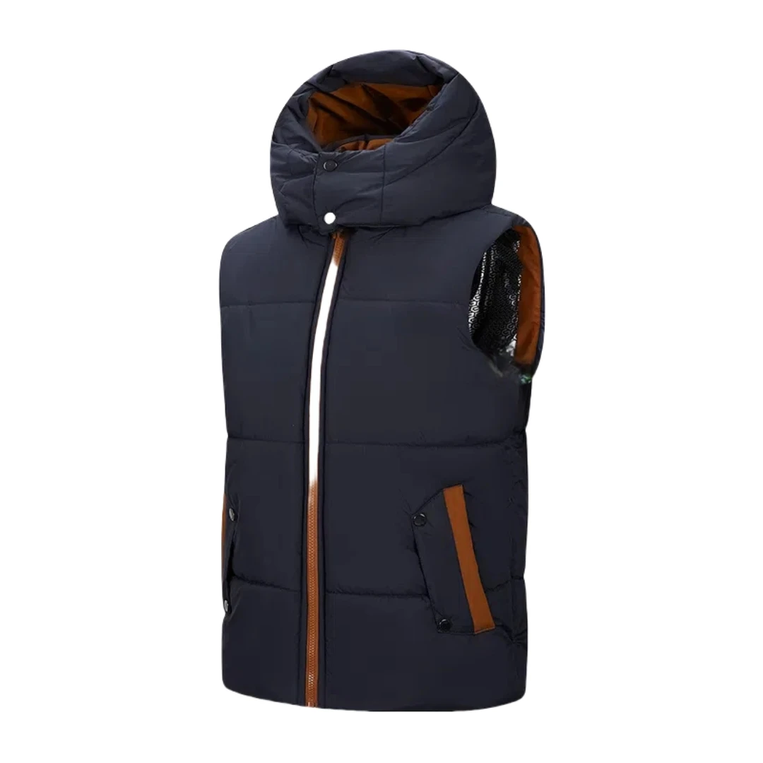 Winter Sleeveless Jacket Men's Thick Sleeveless Warm Waistcoat Men Hooded Windproof Vest Waistcoat Male Thermal Vests for Men
Winter Sleeveless Jacket Men's Thick Sleeveless Warm Waistcoat Men Hooded Windproof Vest Waistcoat Male Thermal Vests for Men
