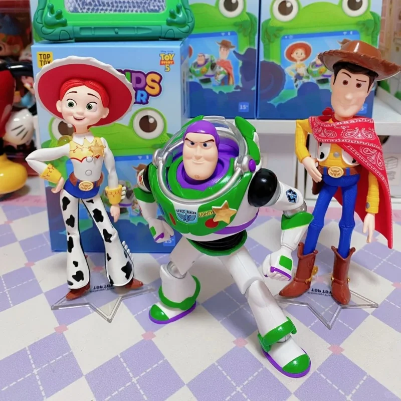 Toptoy Genuine Toy Story 5 Forever Friends Series Woody Blind Box Cute Detachable Hat Anime Figure Toys Desktop Decoration Gift
Toptoy Genuine Toy Story 5 Forever Friends Series Woody Blind Box Cute Detachable Hat Anime Figure Toys Desktop Decoration Gift