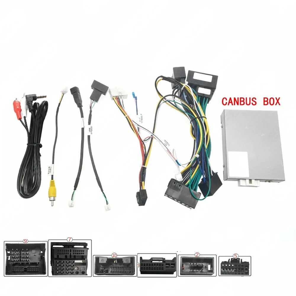 Radio Wiring Harness CAN Bus Decoder Plug to ISO Connector Car Android Cable Adapter for Audi Q5 A4L A1 2011-2015
Radio Wiring Harness CAN Bus Decoder Plug to ISO Connector Car Android Cable Adapter for Audi Q5 A4L A1 2011-2015