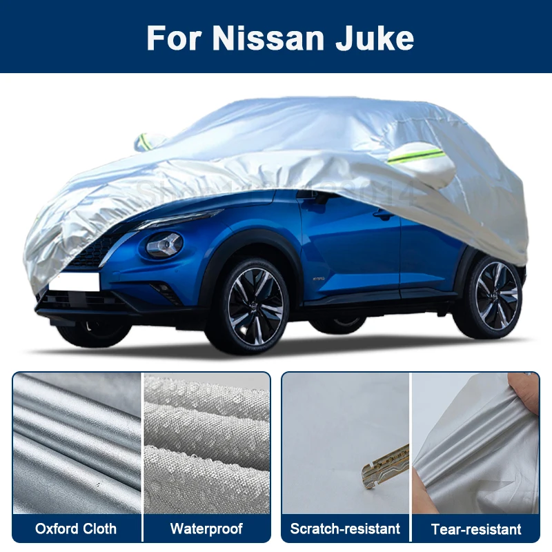 Всепогодный чехол для автомобиля Nissan Juke с отражающими полосами, водонепроницаемый, снегозащитный, пылезащитный, с защитой от УФ-излучения, внешние аксессуары
Всепогодный чехол для автомобиля Nissan Juke с отражающими полосами, водонепроницаемый, снегозащитный, пылезащитный, с защитой от УФ-излучения, внешние аксессуары
