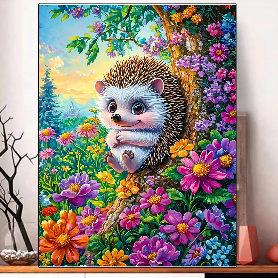 Diy Diamond Painting New Product Hedgehog Full Mosaic Flower 5d Wall Art Rhinestone Home Decoration Craft Set
Diy Diamond Painting New Product Hedgehog Full Mosaic Flower 5d Wall Art Rhinestone Home Decoration Craft Set