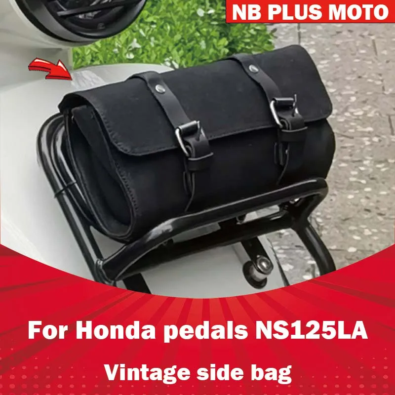 【Premium】For Honda pedals NS125LA side pack Django Maverick VESPA Piaggio retro storage small hanging bag
【Premium】For Honda pedals NS125LA side pack Django Maverick VESPA Piaggio retro storage small hanging bag