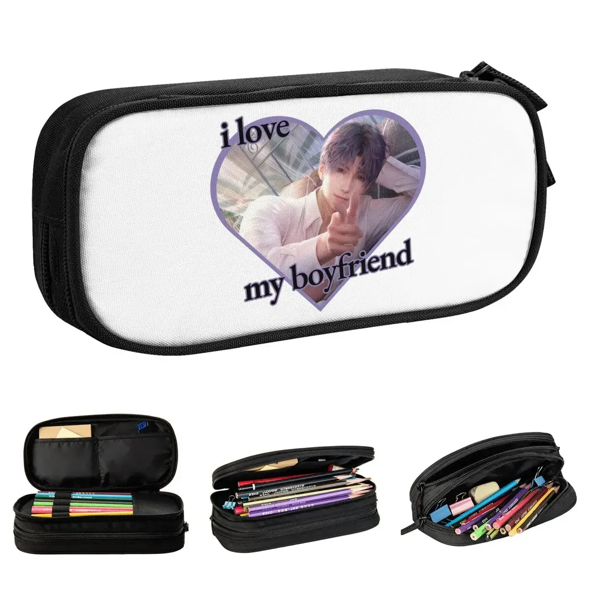 Lovely Love And Deepspace Rafayel Otome Game Pencil Case Pencilcases Pen Box Girl Boy Big Capacity Bag Office Gift Accessories
Lovely Love And Deepspace Rafayel Otome Game Pencil Case Pencilcases Pen Box Girl Boy Big Capacity Bag Office Gift Accessories