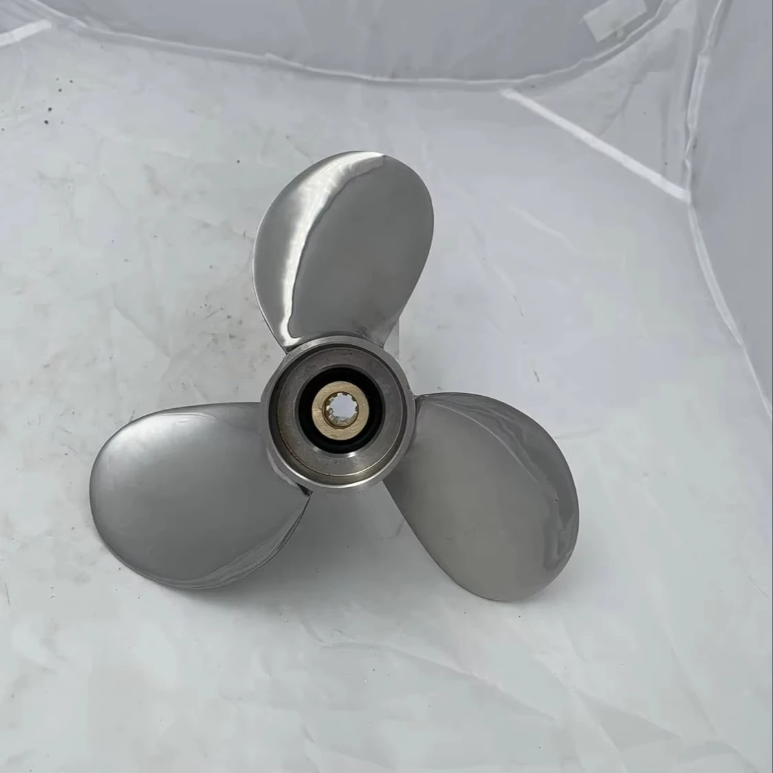 9 Spine Tooth 7-1/2" X 8" Stainless Steel Propeller For Yamaha F2.5A/3A/4A/5C Marine Outboard Engine OEM Part 6E0-45941-01-EL
9 Spine Tooth 7-1/2" X 8" Stainless Steel Propeller For Yamaha F2.5A/3A/4A/5C Marine Outboard Engine OEM Part 6E0-45941-01-EL