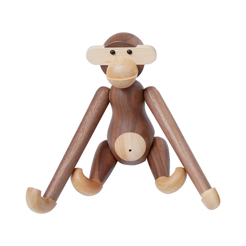 Solid wood ornament creative decoration handmade monkey decoration friend girlfriend birthday gift small doll doll
Solid wood ornament creative decoration handmade monkey decoration friend girlfriend birthday gift small doll doll