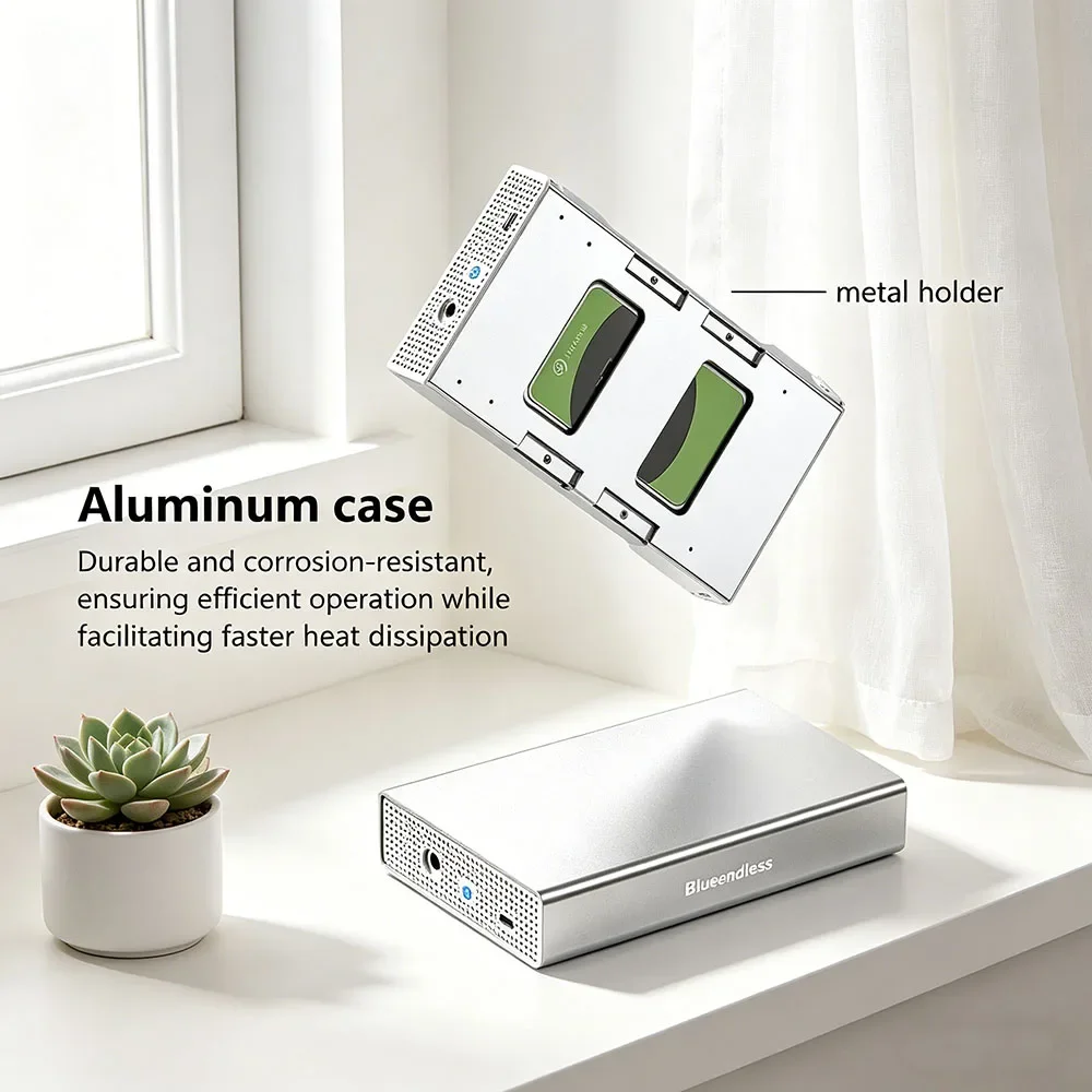 High Speed USB C 5Gbps SAS SATA HDD Enclosure 2.5 3.5 Inch External Hard Drive Case Plug And Play Support 20TB
High Speed USB C 5Gbps SAS SATA HDD Enclosure 2.5 3.5 Inch External Hard Drive Case Plug And Play Support 20TB