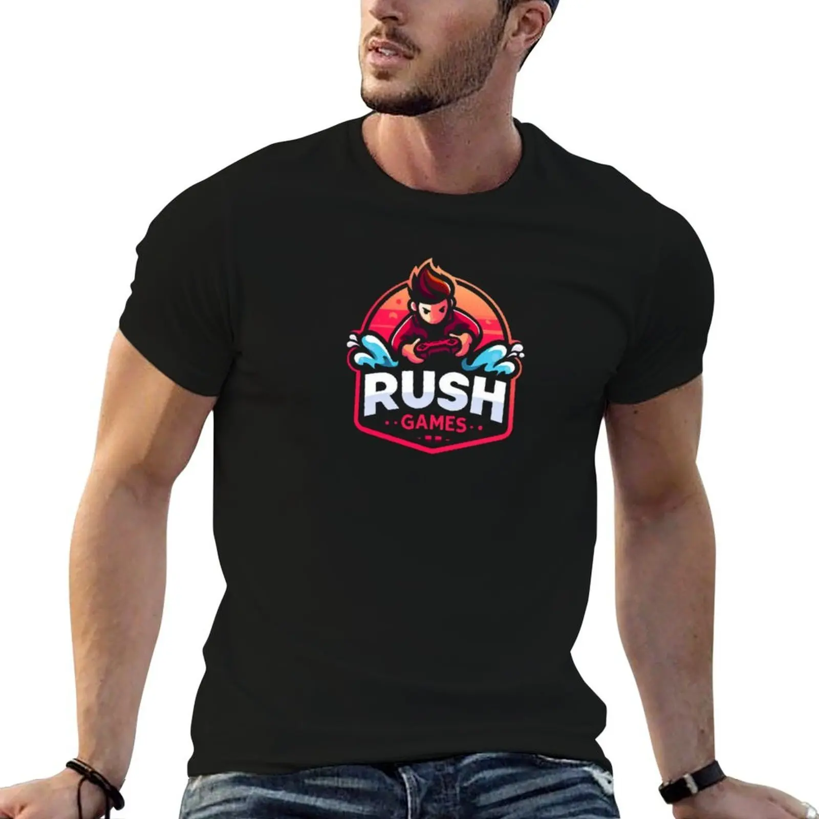 Gamers_Logo #15: Dive Into Rush Games T-Shirt t shirt man cotton t shirt personalised T-Shirt
Gamers_Logo #15: Dive Into Rush Games T-Shirt t shirt man cotton t shirt personalised T-Shirt