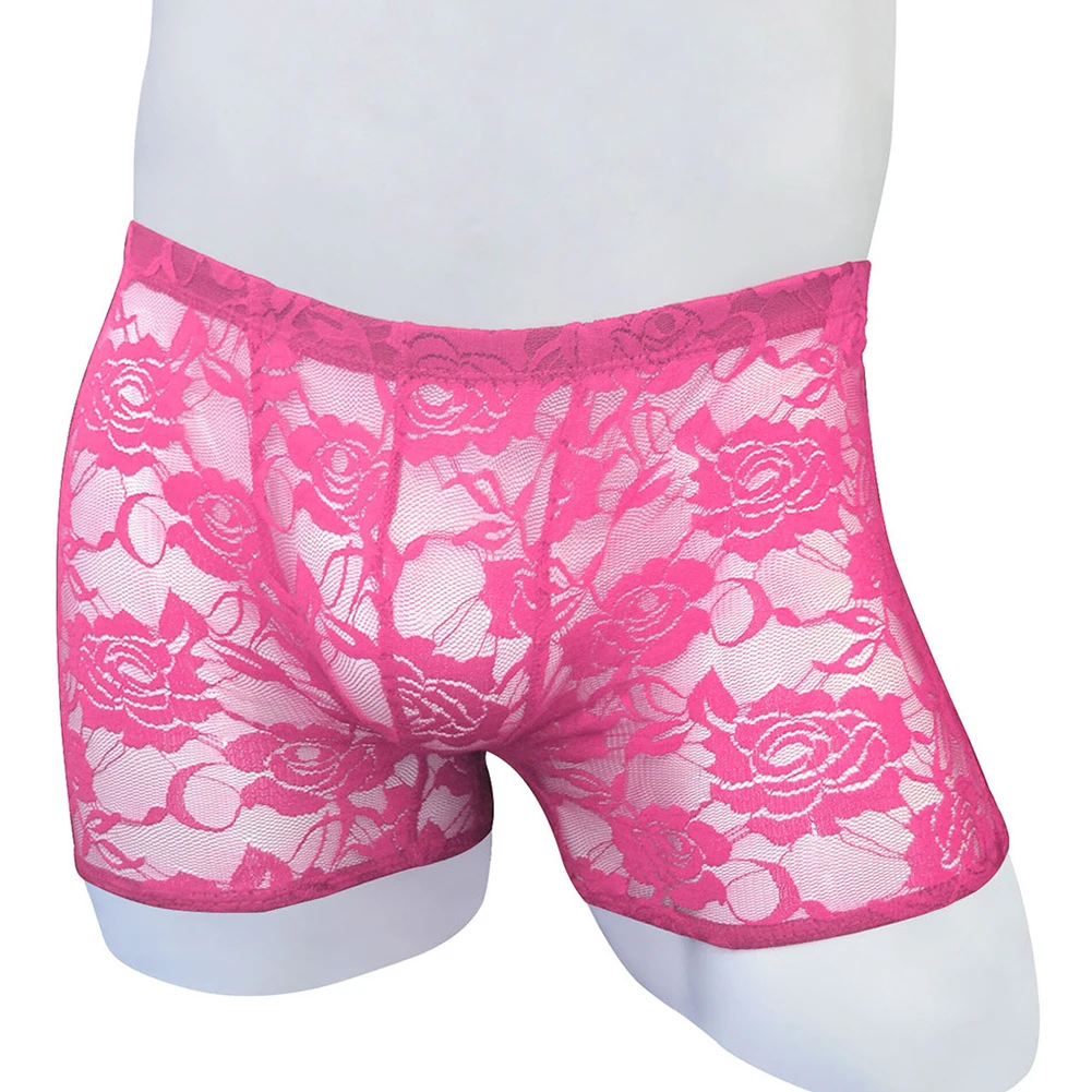 Hot Mens Lingerie Lace U Convex Pouch Boxer Briefs Shorts Sissy Panties See-Through Beachwear Underwear Lingerie Smooth
Hot Mens Lingerie Lace U Convex Pouch Boxer Briefs Shorts Sissy Panties See-Through Beachwear Underwear Lingerie Smooth