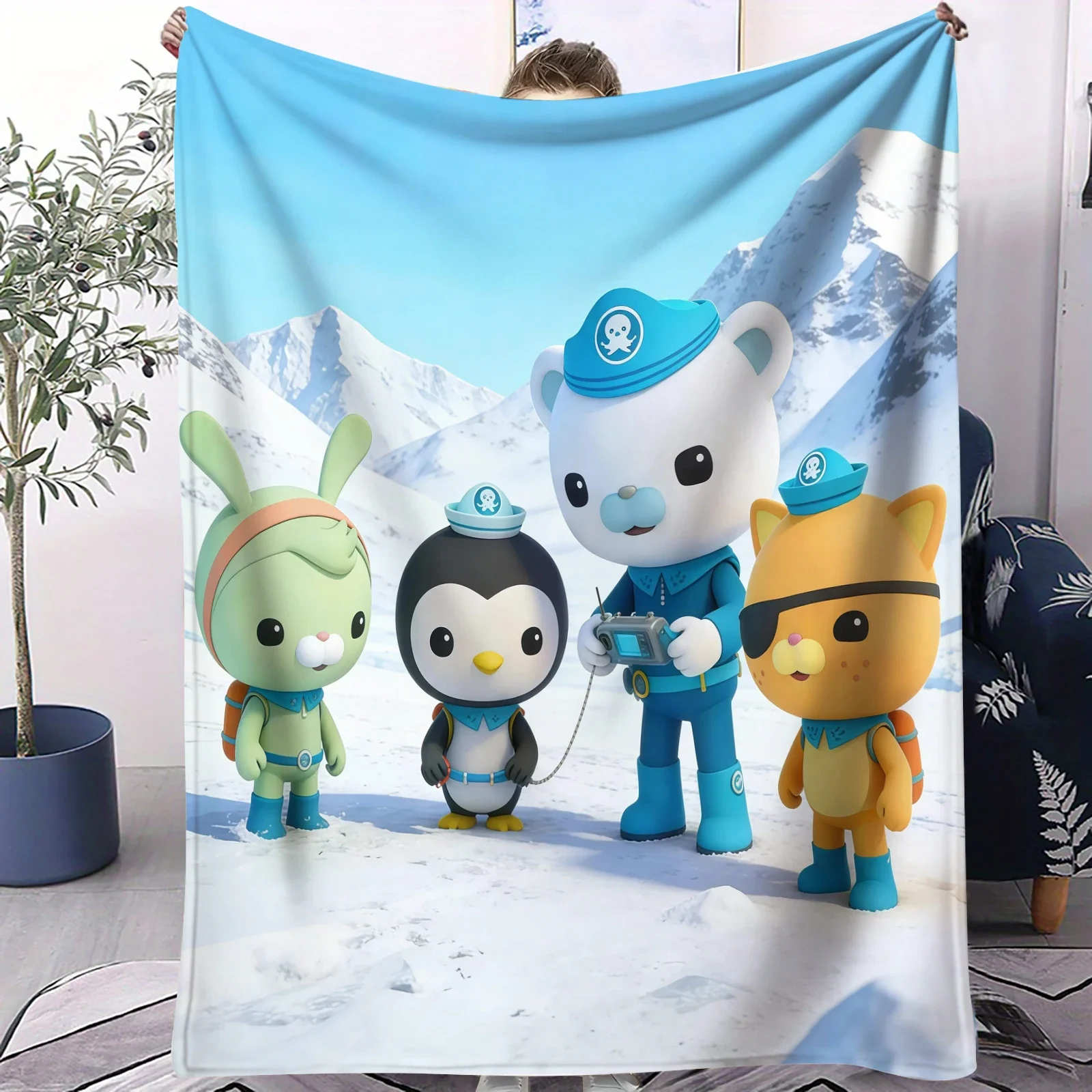 Octonauts Ice Expedition Polar Style Cartoon Print Fleece Blanket for Kids Boys Girls Warm Quality Blanket for Home Travel Picni
Octonauts Ice Expedition Polar Style Cartoon Print Fleece Blanket for Kids Boys Girls Warm Quality Blanket for Home Travel Picni