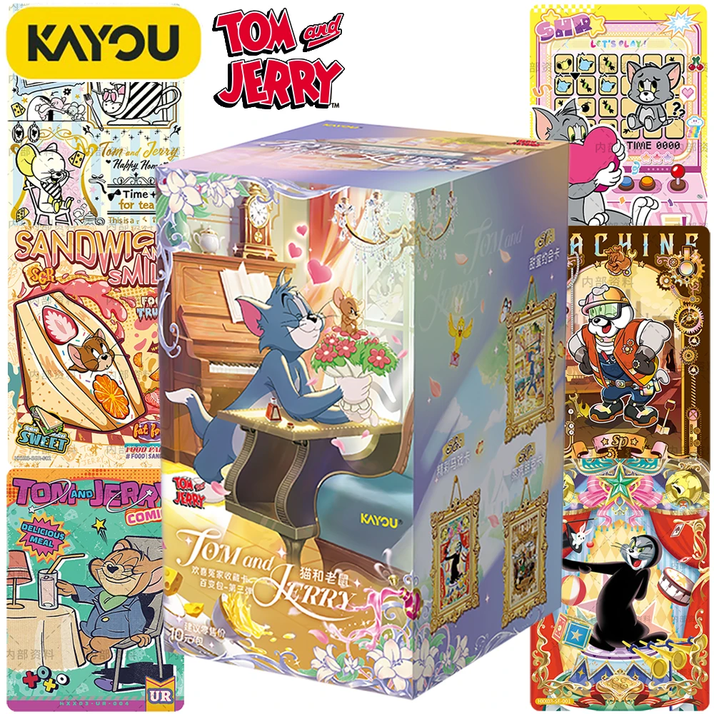 New Kayou Genuine Tom and Jerry Collection Card Children's Like Comedy Animation Exquisite Design Creative Character Card Toys
New Kayou Genuine Tom and Jerry Collection Card Children's Like Comedy Animation Exquisite Design Creative Character Card Toys