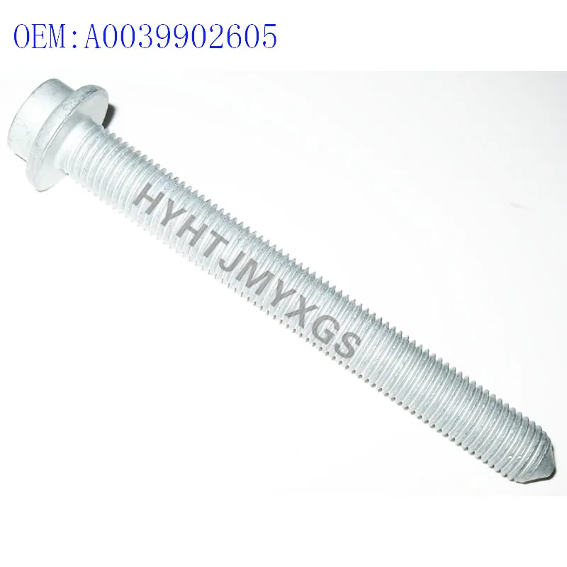 A0039902605 original rear swing arm screw teeth 12 x 1.5 x 110 mm suitable for Mercedes OEM 003 990 2605
A0039902605 original rear swing arm screw teeth 12 x 1.5 x 110 mm suitable for Mercedes OEM 003 990 2605