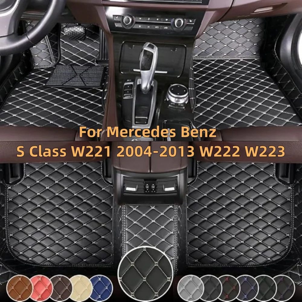 Custom Floor Mats For Mercedes Benz S Class W221 2004-2013 W222 W223 Full Coverage Floor Mats Luxury Floor Liners Car Interior
Custom Floor Mats For Mercedes Benz S Class W221 2004-2013 W222 W223 Full Coverage Floor Mats Luxury Floor Liners Car Interior