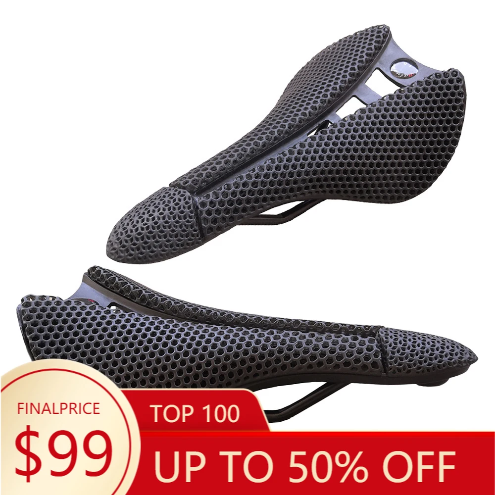 3D Printing Carbon Fiber Bicycle Saddle Ultralight Hollow Seat Comfortable Breathable Honeycomb Cushion for Mountain Road Bikes
3D Printing Carbon Fiber Bicycle Saddle Ultralight Hollow Seat Comfortable Breathable Honeycomb Cushion for Mountain Road Bikes