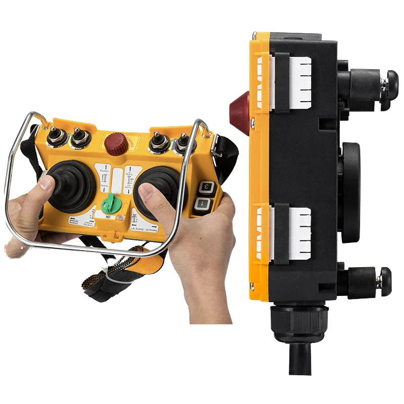 1 Transmitter + 1 Receiver F24-60 Crane 220/380v Original Wireless Industrial Remote Controller Electric Hoist Remote Control
1 Transmitter + 1 Receiver F24-60 Crane 220/380v Original Wireless Industrial Remote Controller Electric Hoist Remote Control
